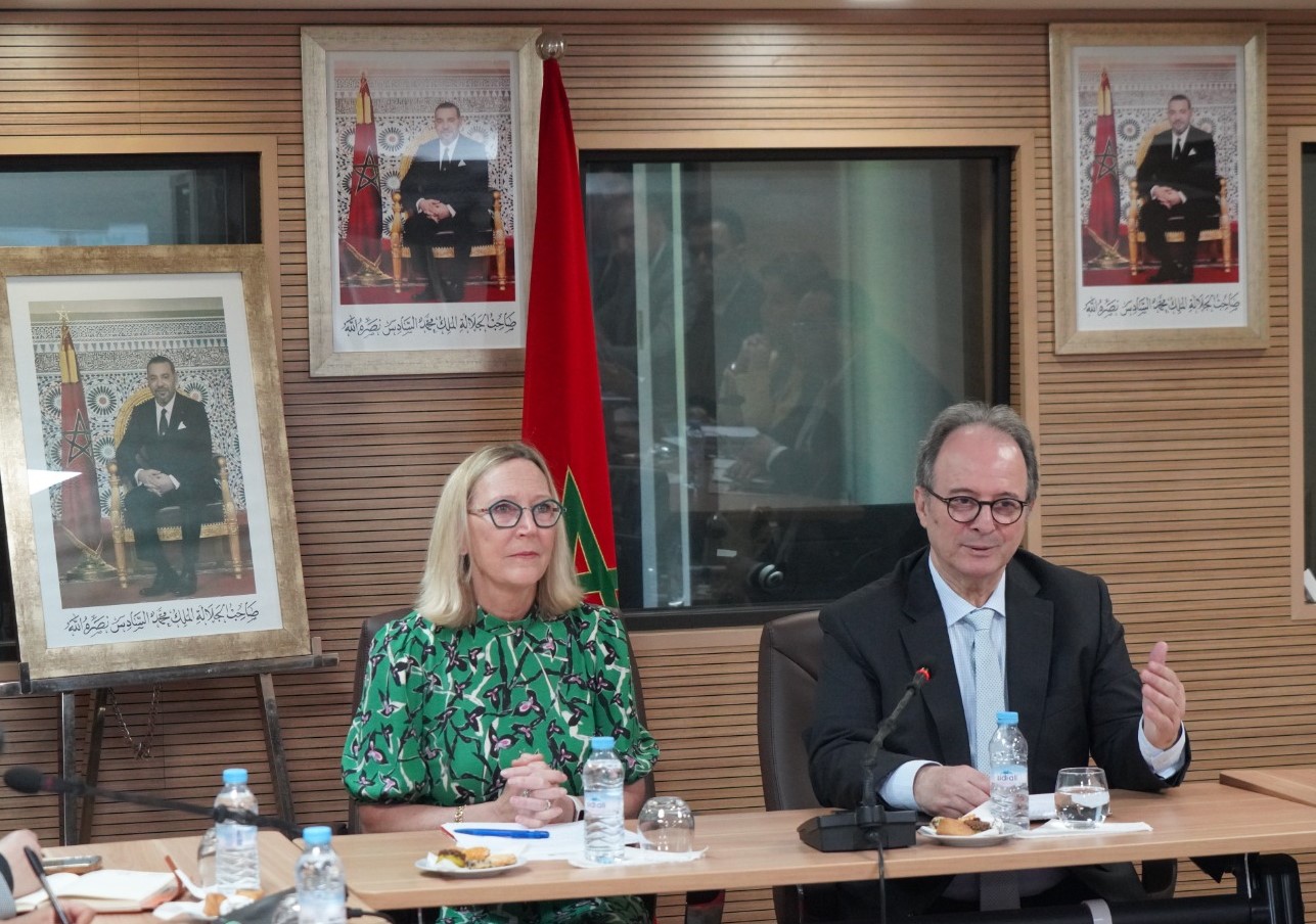 اجتماع لجنة القيادة الذي نظمته المندوبية الوزارية المكلفة بحقوق الإنسان وصندوق الأمم المتحدة للسكان